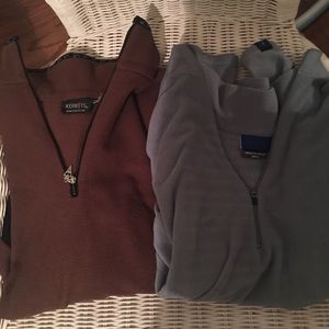 2 equestrian fleece 1/4 zip